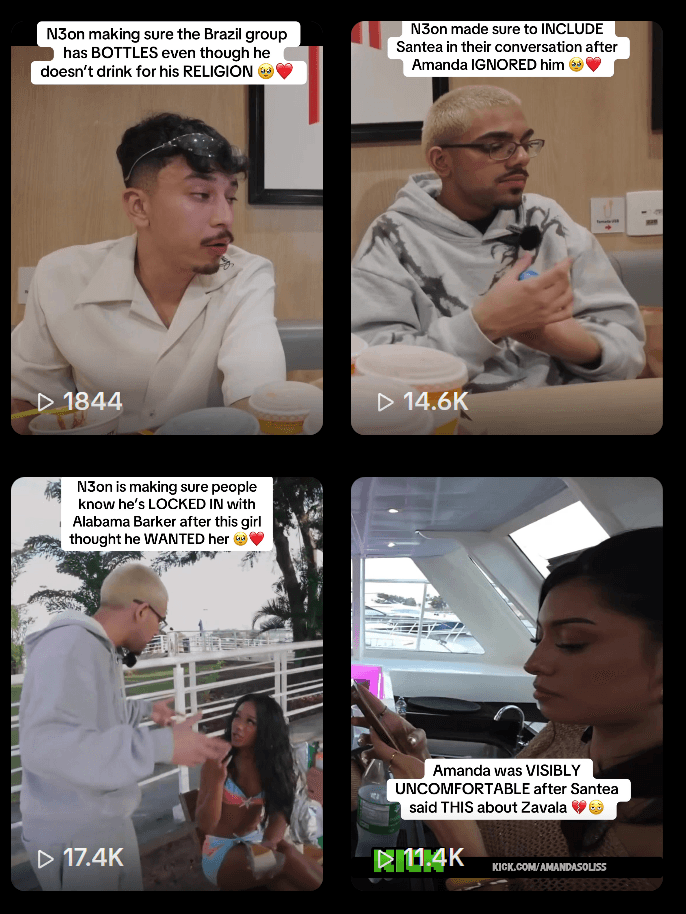 Short-form clips generated from one long-form video